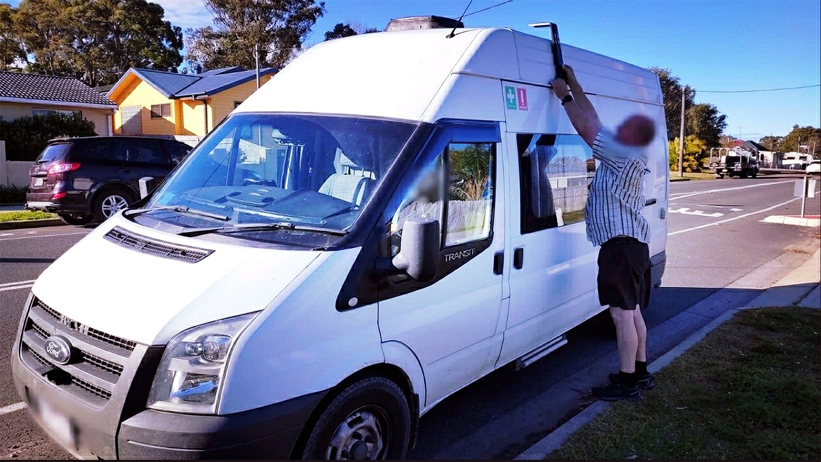 Ozroofracks | Van Gutter Roof Rack