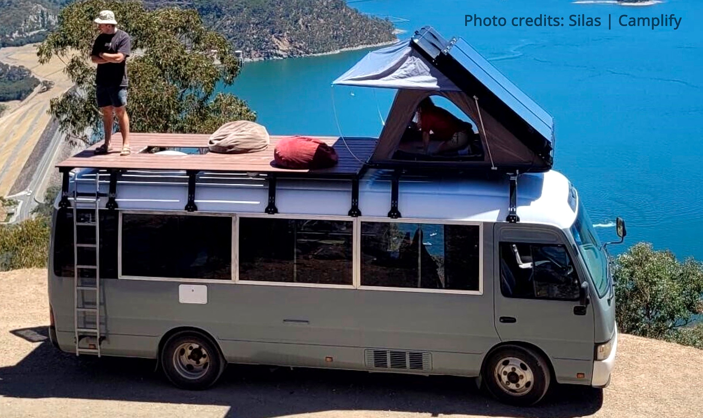 Ozroofracks | Van Gutter Roof Rack