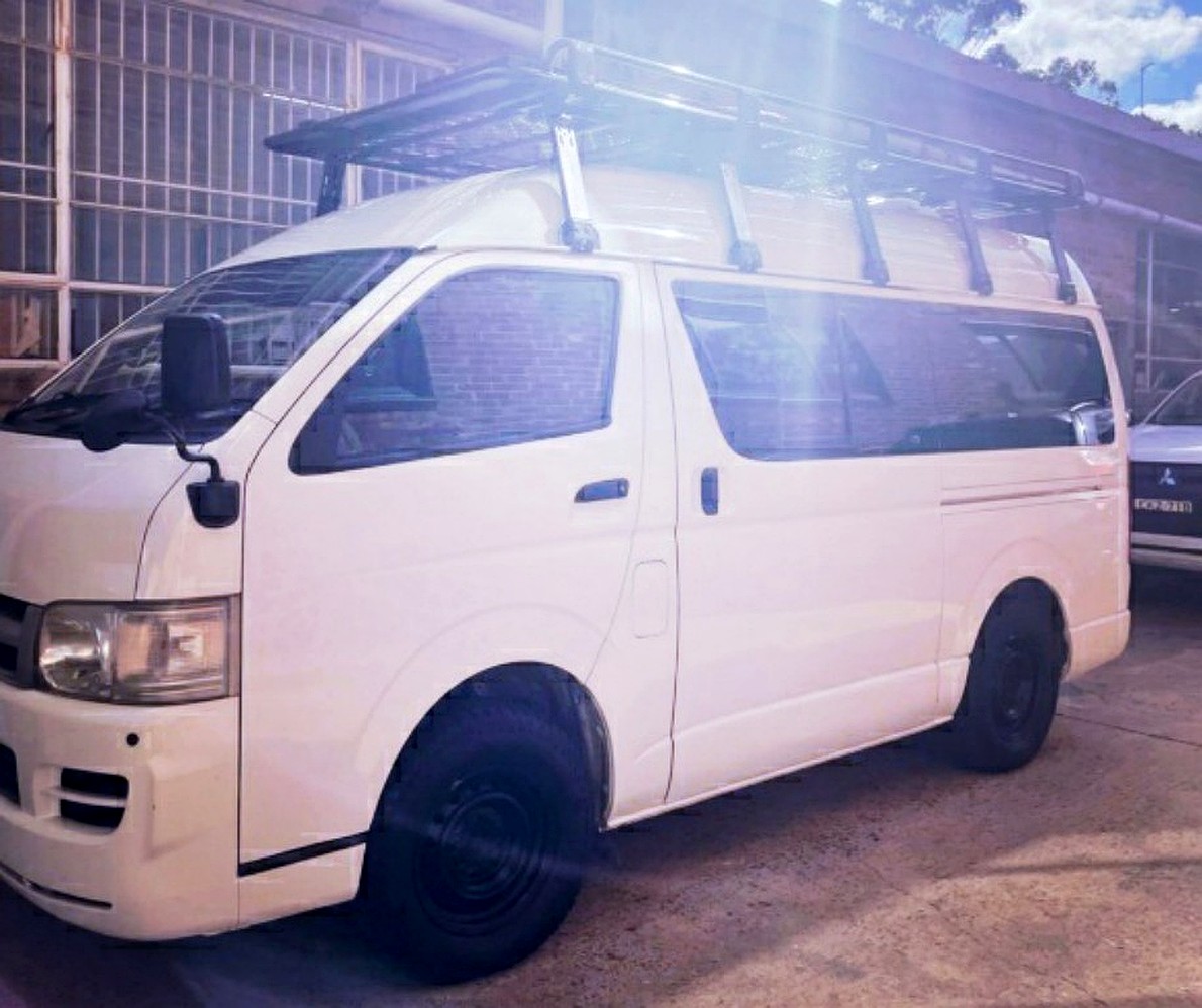 Ozroofracks | Van Gutter Roof Rack