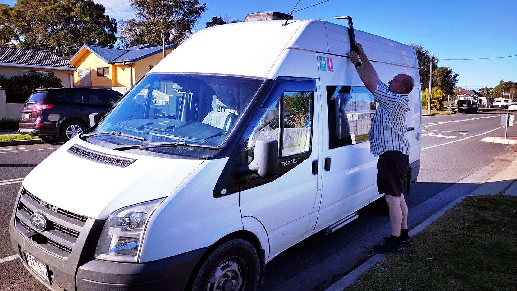 Ozroofracks | Van Gutter Roof Rack