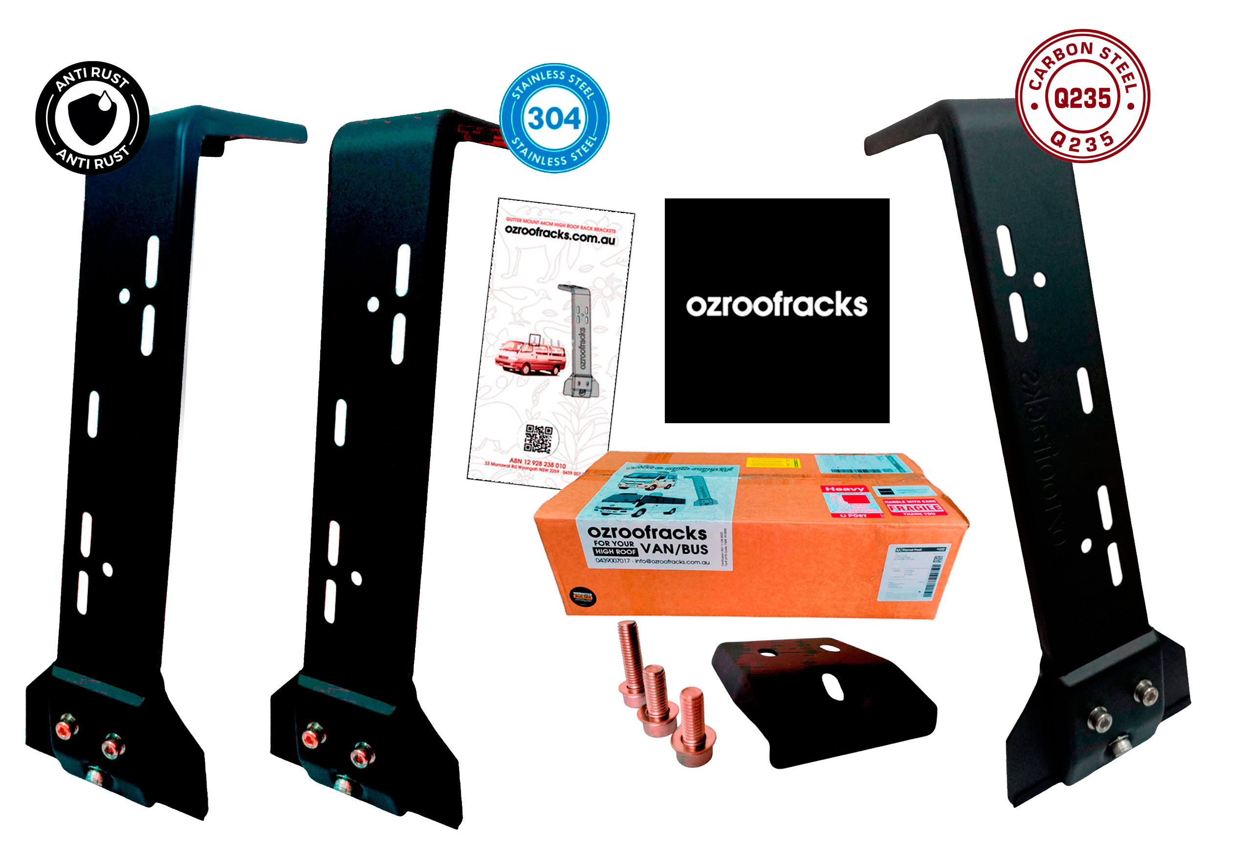 Ozroofracks | High Roof Racks For Gutters
