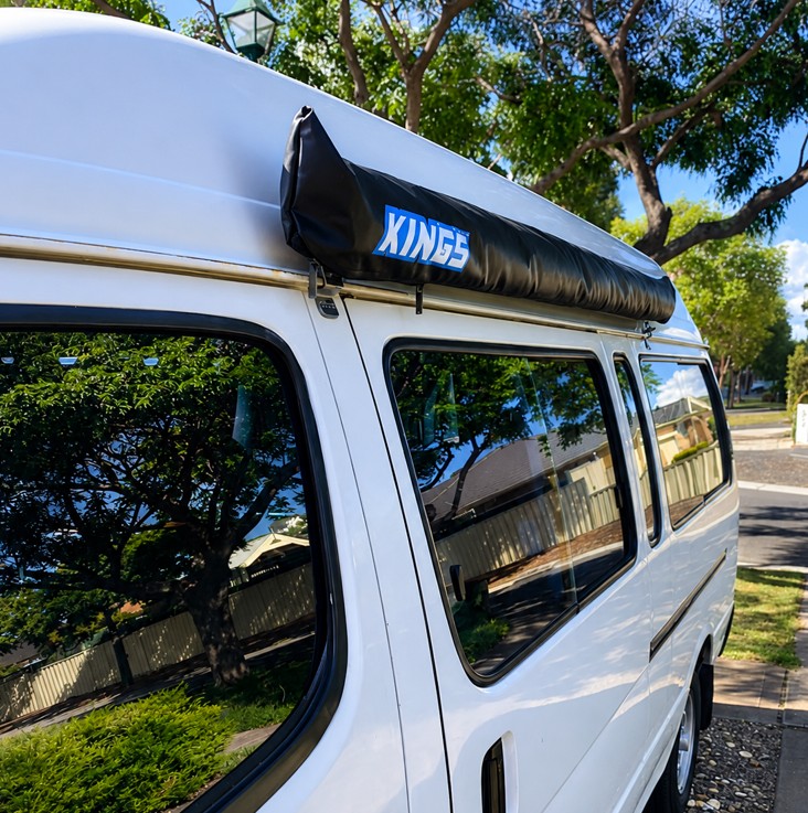 2x OZ15 Awning Gutter Mount Stainless Steel Bracket Ozroofracks