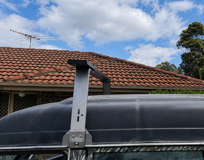 6x OZ44LS-BS Bare Carbon Steel Brackets 44CM Ozroofracks
