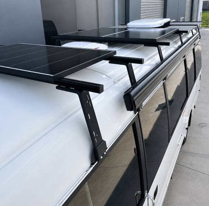 6x OZ44MS Multislots Carbon Steel Brackets 44CM Ozroofracks